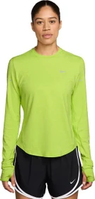 Nike Swift Dri-FIT UV Crew-Neck Laufshirt langarm cyber/heather (Damen)
