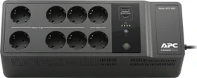 APC Back-UPS, 850VA, Steckdosenleiste, 8x Schuko, USB