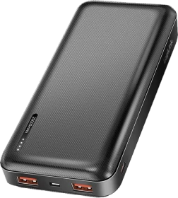 LogiLink Powerbank 20000mAh PD 20W 2x USB-A 1x USB-C schwarz