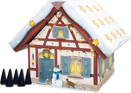 Roth Räucherhaus Weihnacht Räucherkerzen-Adventskalender 2024