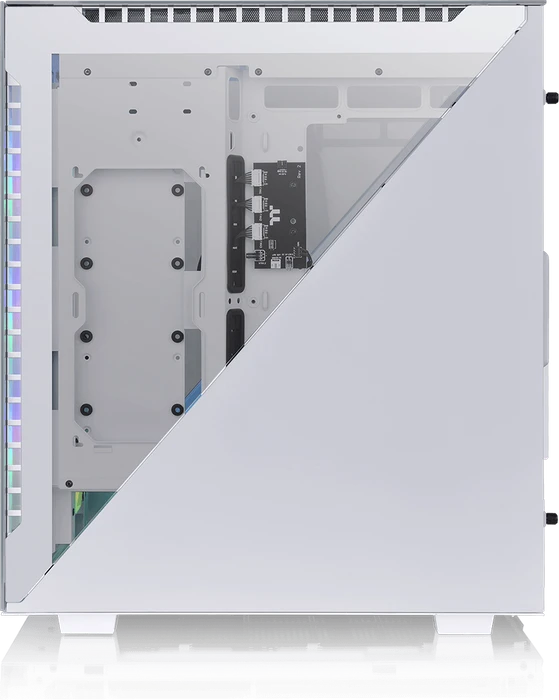 Thermaltake Divider 500 TG ARGB Snow Edition, weiß, Glasfenster
