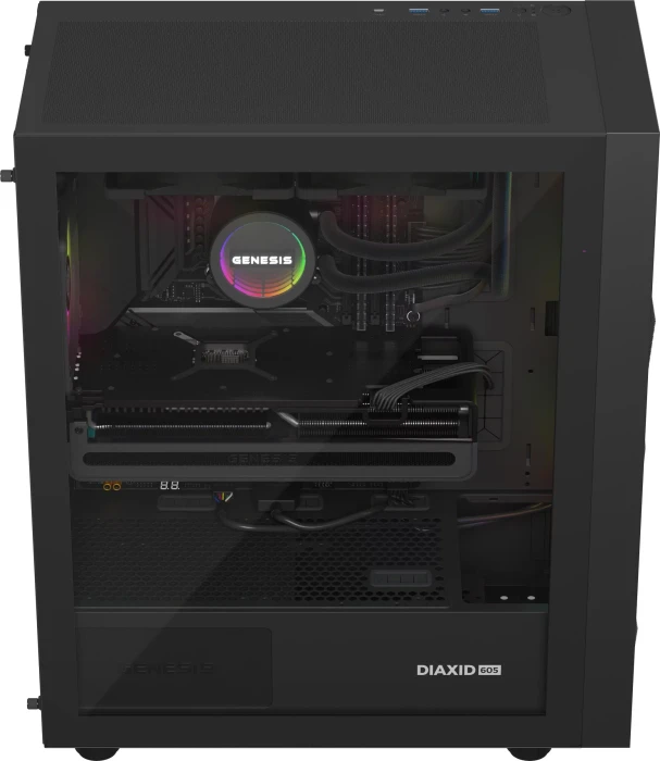 Genesis Hydria 240 ARGB, schwarz