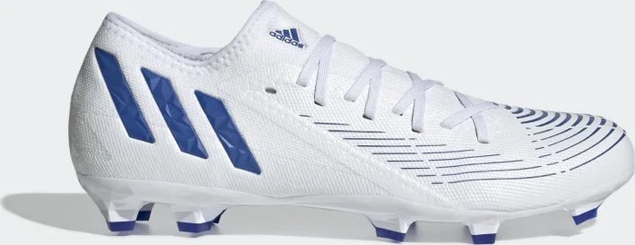 adidas Predator Edge.3 Low FG cloud white/hi res blue (Herren)
