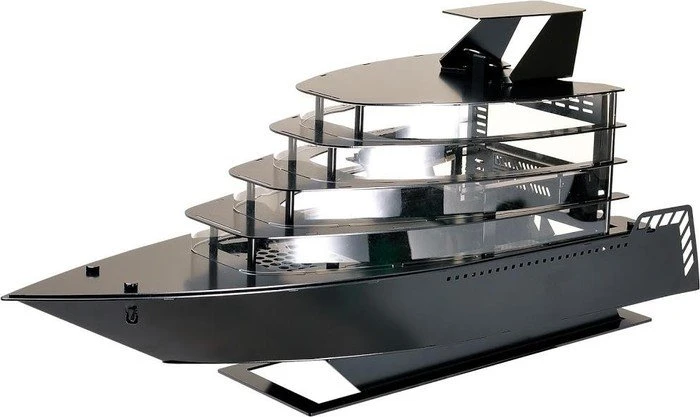 Lian Li PC-Y6 Odyssey Yacht weiß, Mini-ITX