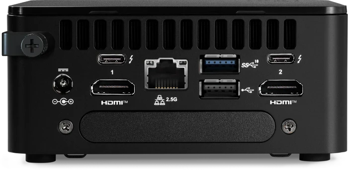 ASUS NUC 13 Pro Kit - Tall - Arena Canyon - NUC13L3Hv5 / RNUC13L3HV500000I / RNUC13L3HV50000, ohne Netzkabel