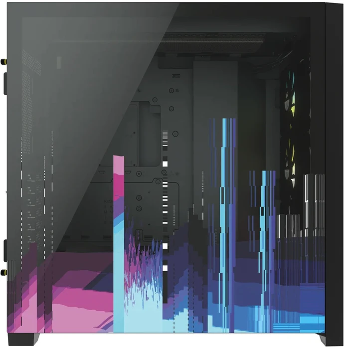 Corsair iCue 5000X RGB Signature Series Glitch, schwarz, Glasfenster