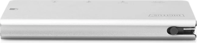 Digitus Multiport Travel Dock, USB-Hub, Dual-Slot-Cardreader, USB-C 3.0 [Buchse]