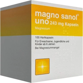 Zentiva Magno Sanol uno 243mg Hartkapseln, 100 Stück
