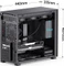 Jonsbo D41 Mesh Black, schwarz, Glasfenster Vorschaubild