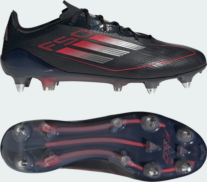 adidas F50 Elite SG core black/iron metallic/lucid red
