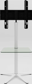 VCM Xila mit Glas Zwischenboden schwarz/weiß