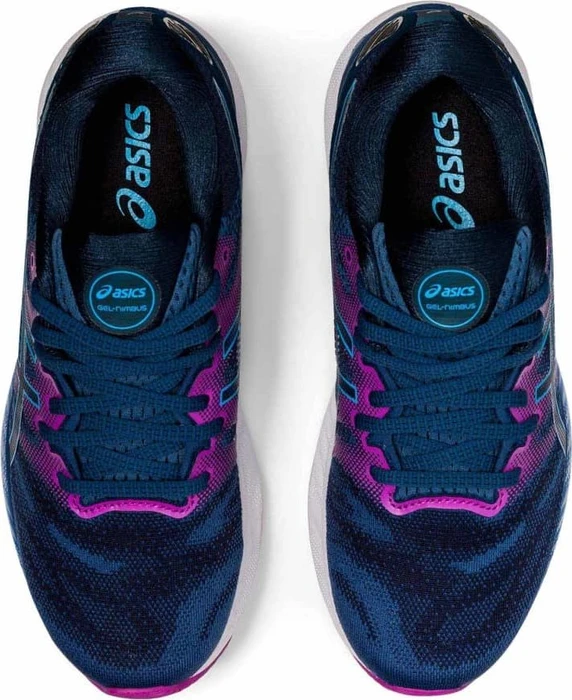 Asics Gel-Nimbus 23 grand shark/digital aqua (Damen)