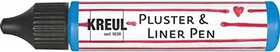 Kreul Pluster & Liner Pen Effektfarbe, blau, 29ml