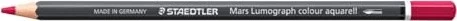 Staedtler Mars Lumograph colour aquarell 104 Aquarellstift purpurrot, Kartonetui, 6er-Pack