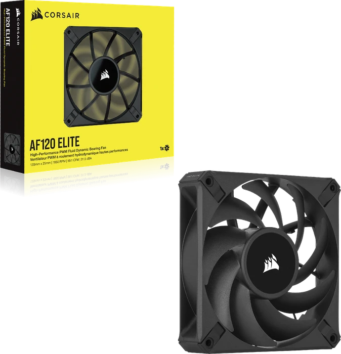 Corsair AF Elite Series AF120 Elite, schwarz, 120mm