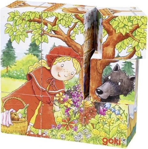 Goki Würfelpuzzle Märchen
