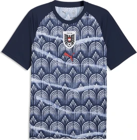 Puma Österreich Aufwärmtrikot kurzarm puma navy/puma red (Herren)