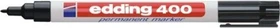 edding 400 Permanentmarker schwarz, 20er-Pack