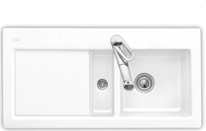 Villeroy & Boch Subway 60 Einbau Becken rechts weiß alpin