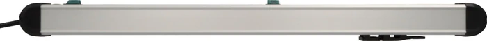 Brennenstuhl Premium-Alu-Line, 12-fach, 2x 6-fach schaltbar, 3m, silber/schwarz