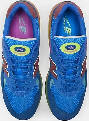 New Balance 580 blue/bright lapis/washed burgundy (Herren)