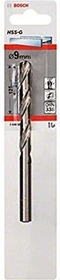 Bosch Professional HSS-G Spiralbohrer, 9x81x125mm, 1 Stück