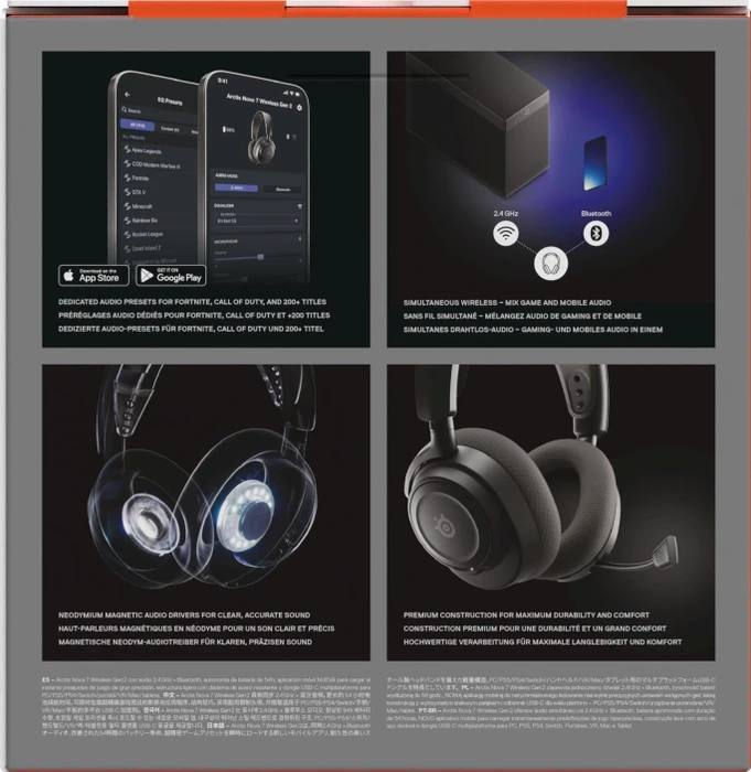 SteelSeries Arctis Nova 7 Wireless Gen 2 schwarz