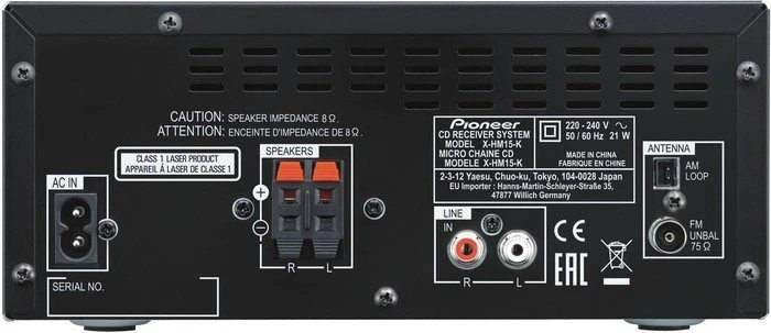 Pioneer X-HM15 schwarz