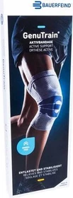Bauerfeind GenuTrain Comfort Kniebandage Größe 7 titan, 1 Stück