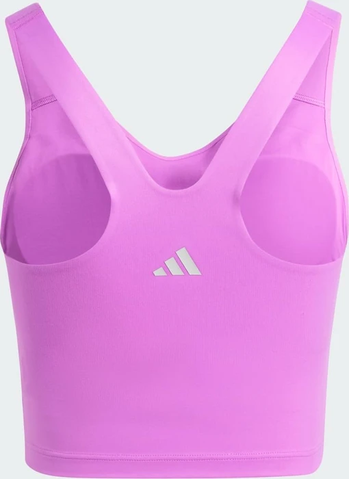 adidas All Me Medium-Support Long Line Bra Tanktop Sport-BH purple burst (Damen)