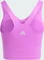 adidas All Me Medium-Support Long Line Bra Tanktop Sport-BH purple burst (Damen) Vorschaubild