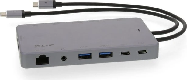 LMP USB-C Display Dock 2, 2x USB-C 3.0 [Stecker]