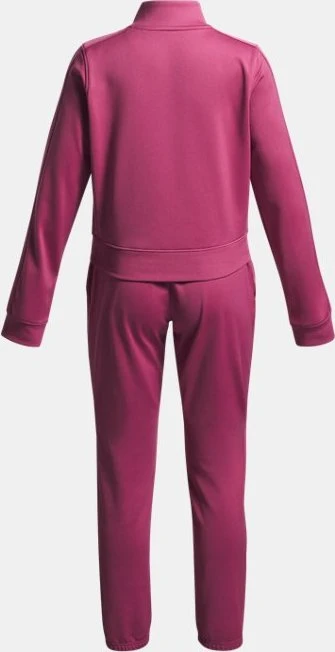 Under Armour Icon Crop Trainingsanzug fuchsia dusk/white (Junior)