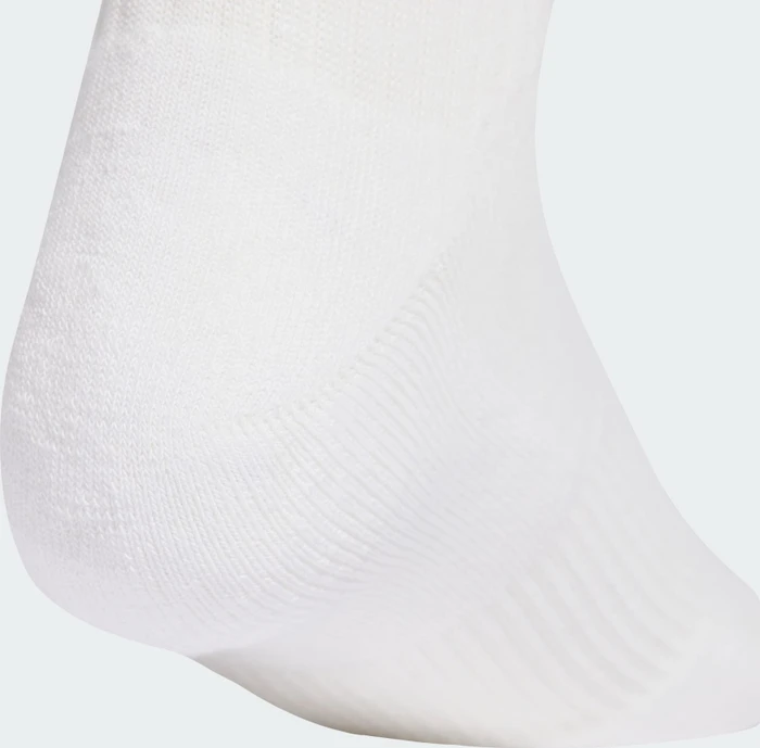 adidas 3-Streifen Cushioned Sportswear Mid-Cut Crew Socken white/clear pink/active maroon, 3 Paare