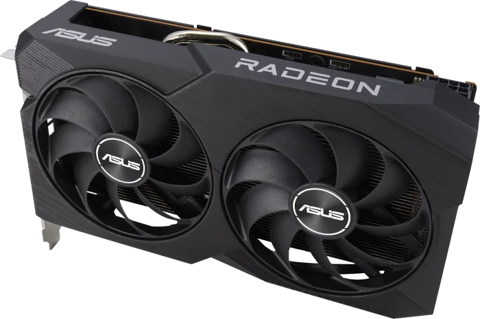 ASUS Dual Radeon RX 7600 OC V2, DUAL-RX7600-O8G-V2, 8GB GDDR6, HDMI, 3x DP