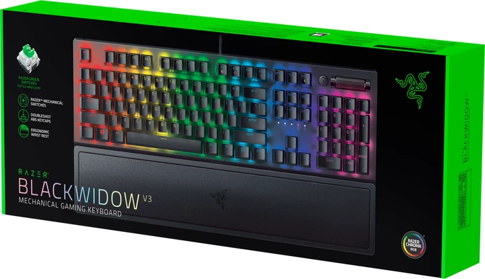 Razer BlackWidow V3, Razer YELLOW, USB, ND