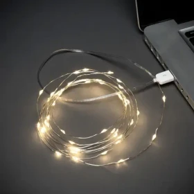 Konstsmide Micro Lichterkette LED 50x warmweiß