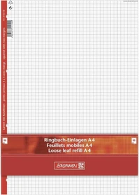 Brunnen Ringbucheinlage Papiereinlage, A4, Lineatur 28, 50 Blatt