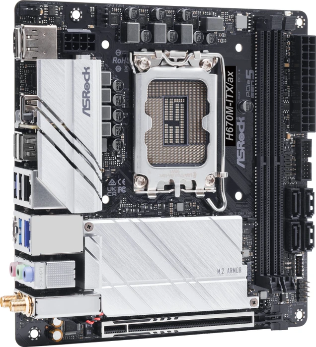 ASRock H670M-ITX/ax (Intel 1700)