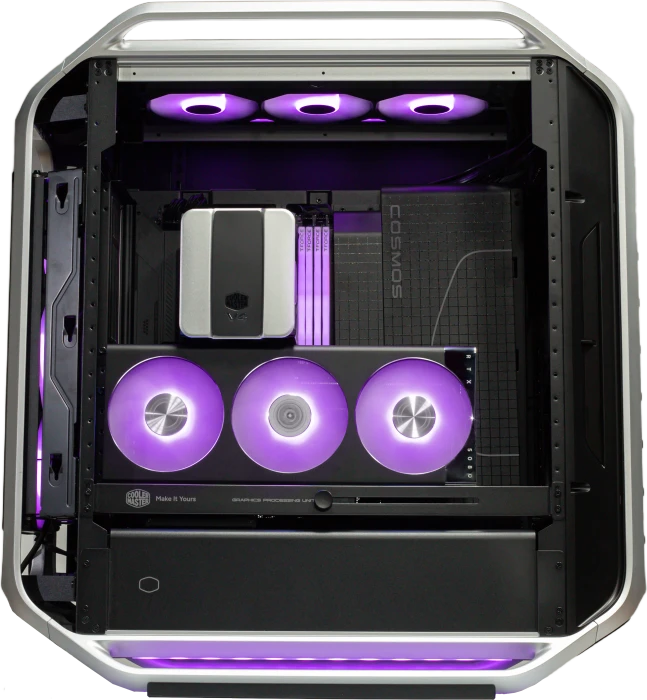 Cooler Master Cosmos Alpha, Glasfenster