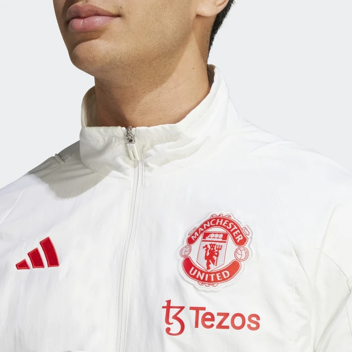adidas Manchester United Tiro 23 Präsentationsjacke core white (Herren)