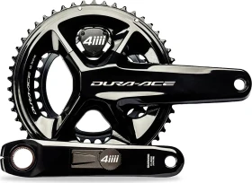4iiii Precision 3+ Pro Shimano Dura Ace FC-R9200 165mm 52/36 Zähne Kurbelgarnitur