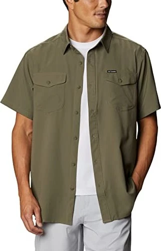 Columbia Utilizer II Hemd kurzarm stone green (Herren)