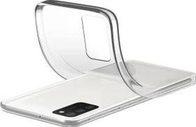 Cellularline Soft Cover für Samsung Galaxy A02s transparent
