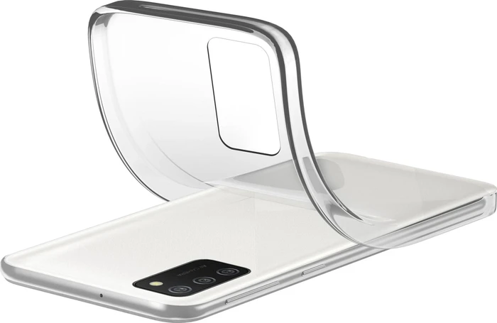 Cellularline Soft Cover für Samsung Galaxy A02s transparent