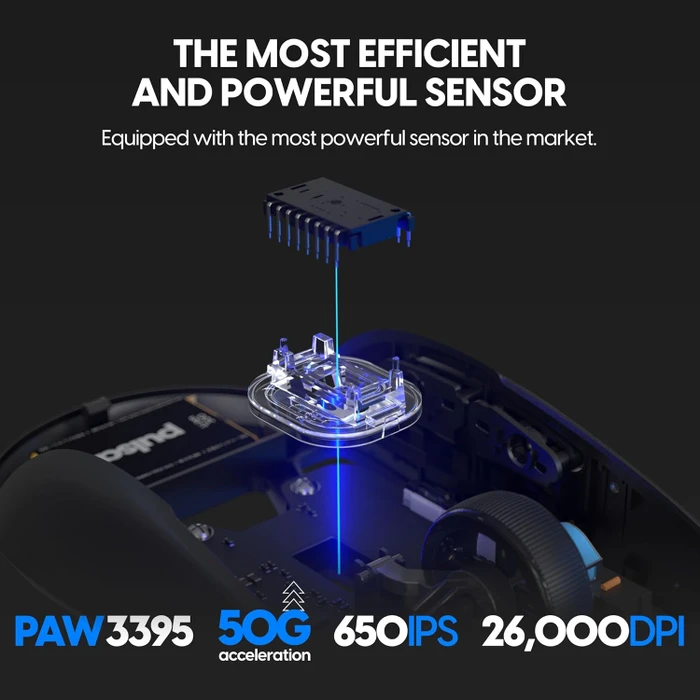 Pulsar Gaming Gears X2H Wireless schwarz, USB