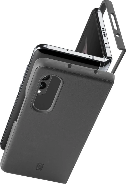 Cellularline Fit Duo für Samsung Galaxy Z Fold 4 schwarz