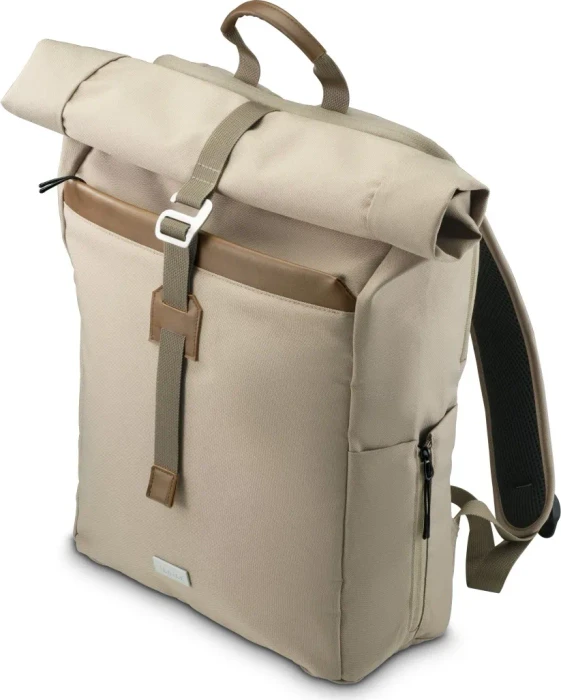 Hama Silvan, Laptop-Rucksack, Rolltop, 16.2" beige