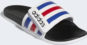 adidas Comfort Adjustable Adilette cloud white/royal blue/scarlet