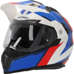 Acerbis Flip FS-606 matt weiß/blau/rot